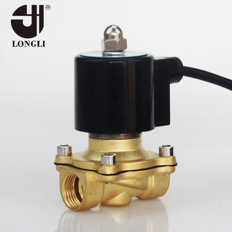 2 Вт-160-15 латунный Водонепроницаемый Электронный электромагнитный клапан для продажи