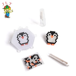Sıcak satış eğitim Diy çocuk oyuncakları su sisi sihirli boncuk penguen şekli bulmaca sihirli su boncuk sigorta boncuk çocuklar için - Product Image 2
