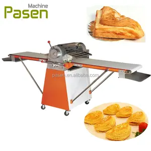 Kapasitas besar Puff pastry lembar membuat mesin/pastry dough sheeter