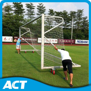 Professional Portable aluminum football goals/goals post meet EN748 standard - Product Image 5