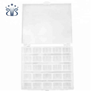 Accessoires de <span class=keywords><strong>couture</strong></span> boîte de <span class=keywords><strong>rangement</strong></span> de bobines en plastique transparent 25 - Product Image 6
