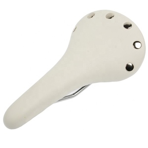 Sillín de Bicicleta de Cuero Vintage ZOYOSPORTS, Personalizado para Bicicleta de Carretera, <span class=keywords><strong>MTB</strong></span>, Deportivo, Negro/Marrón, para Niños, con Función de Ventilación - Product Image 2