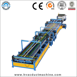PRIMA marca adhesiva fabricación de automóviles Línea 5 HVAC tubo que forma la máquina de la hoja de metal de nivelación cordón corte cizalla plegable - Product Image 2