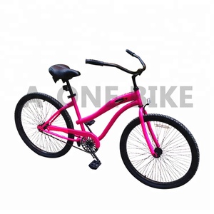 Bicicletas de crucero de playa delanteras clásicas de proveedor de fábrica para dama - Product Image 4