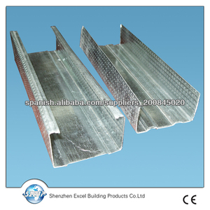 38x38x05mm x2.4 ml Perfil tabiques montante económico - Product Image 1