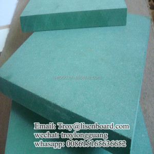 Tấm Mdf Chống Thấm Nước Mật Độ Cao 780Kg/M3/Tấm Mdf Hmr Màu Xanh Lá Cây - Product Image 4