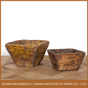 Antieke home decor chinese hout rijst meting - Product Image 2