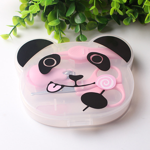 Direct Factory Price Personal Nail Care <strong>Tool</strong> <strong>pink</strong> Panda Shape Safety Baby Manicure <strong>Set</strong> - Product Image 4