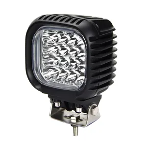 48W IP67 led worklight 4 "כיכר 48W LED עבודה לעומס כבד משאית עם גבוהה בהיר ועמיד למים