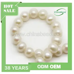 Großhandel natürliche perle preis, 10mm runde perle weiße perle perlen für halskette,