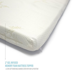 Gel <span class=keywords><strong>HD</strong></span> Matelas En <span class=keywords><strong>Mousse</strong></span> À Mémoire, Certipur-us, Garantie de <span class=keywords><strong>25</strong></span> Ans, laine naturelle Sommeil Surface et Couverture En Bambou - Product Image 1