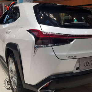 לקסוס UX200 UX250h UX260h 2019 2020 Abs <span class=keywords><strong>Chrome</strong></span> אחורי זנב מנורת אור Trims כיסוי אביזרי רכב