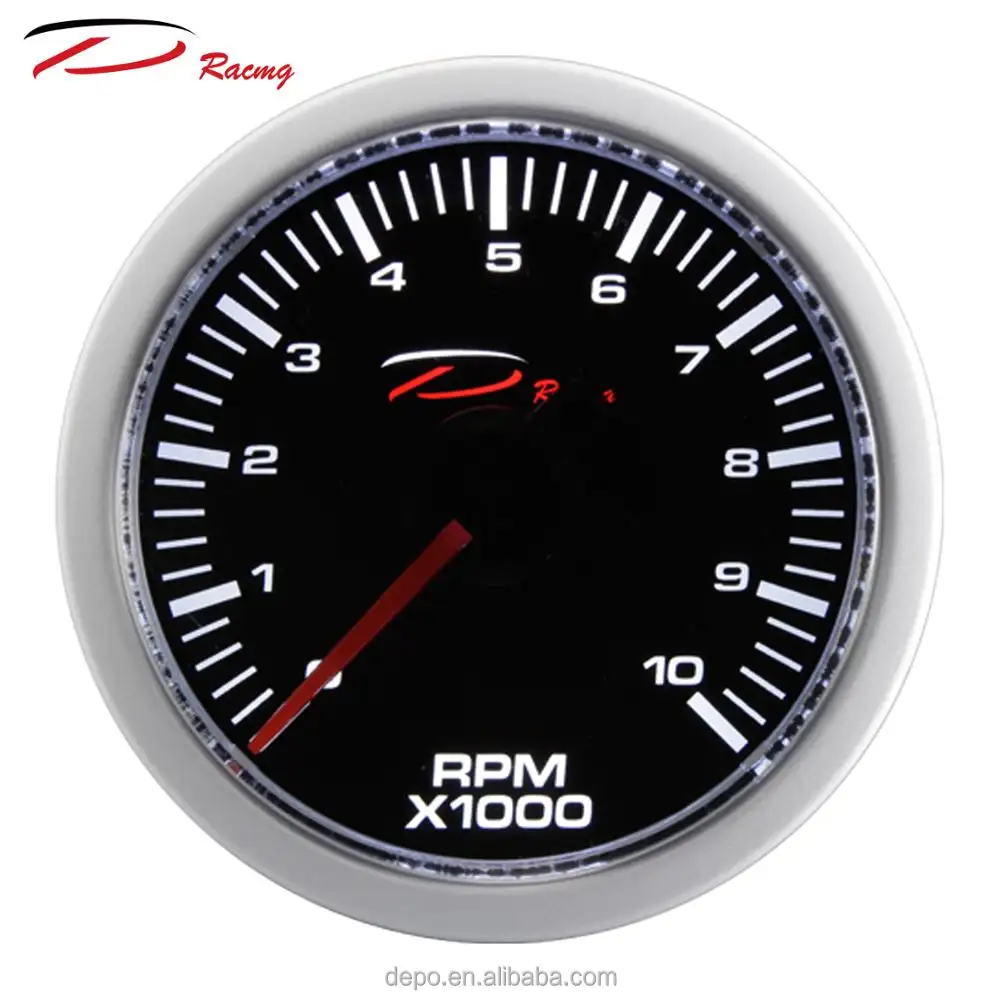 52 مللي متر العالمي الكهربائية التناظرية RPM متر عداد تلقائي للحصول على سيارة أفضل ما بعد البيع CE مقياس سرعة الدوران
