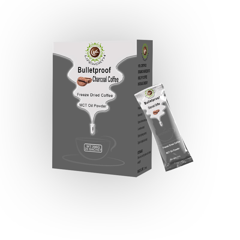 Кофе для похудения Lifeworth keto mct oil уголь