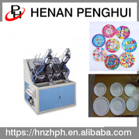 Machine de fabrication de gobelets et d'assiettes en papier rectangulaires de couleur personnalisée au meilleur prix