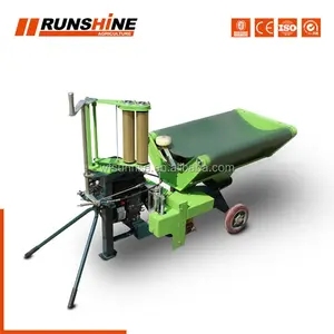 Production assessment manufacturer hay wrapper silage wrapping machine Runshine for silage grass alfalfa hay straw