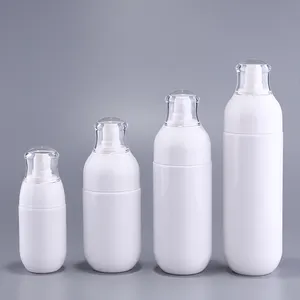 Biodegradabile imballaggio cosmetico set, etichetta della bottiglia di plastica, eco-friendly imballaggio cosmetico per toner/profumo/profumo di detersivo