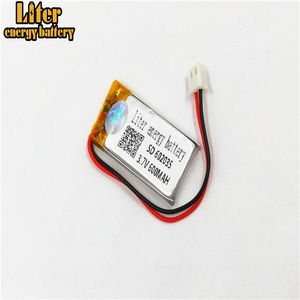 Plugue <strong>2</strong>.0-<strong>2</strong> P 602035 600 mAh 3.7 V Recarreg&aacute;vel LiPo battery solar Lithium Battery Li-ion polymer with PCM - Product Image 5