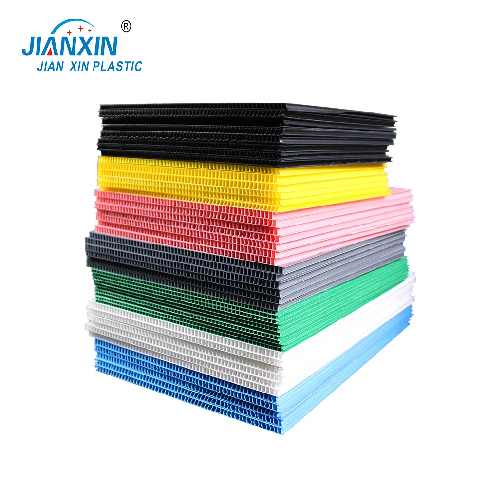 4X8 Bord Correx Gegolfd Plastic Vel Blanks