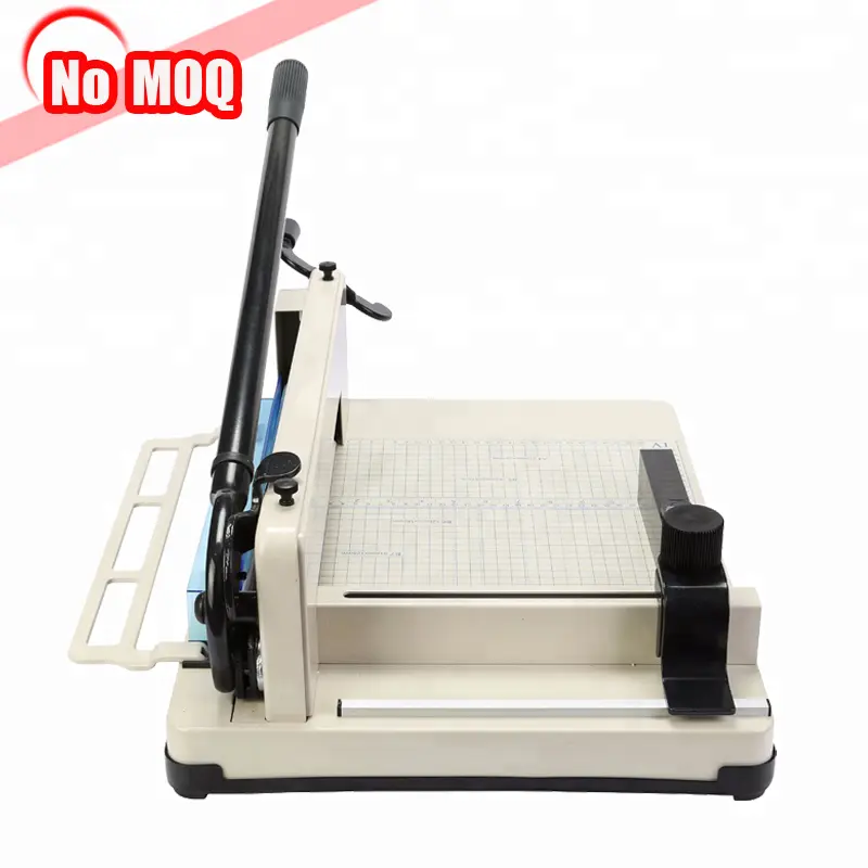 office manually paper cutting cutter guillotine machine