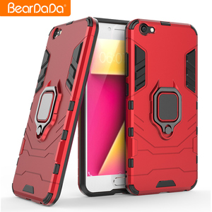 TPU PC teléfono móvil del anillo de dedo caso contraportada para huawei <span class=keywords><strong>honor</strong></span> <span class=keywords><strong>6x</strong></span> - Product Image 3