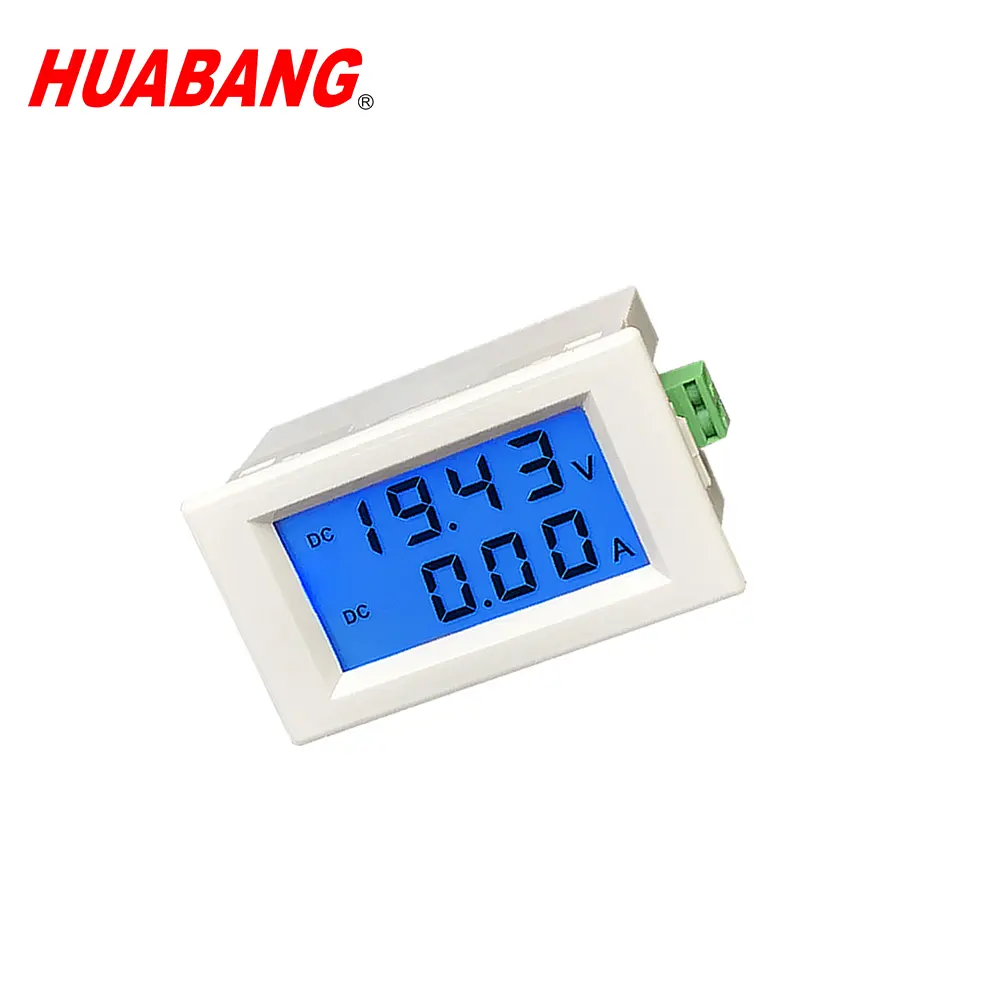 D85-3051 Dual display DC600V 50A Voltage Ammeter Digital back light voltage and current meter