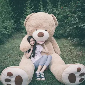 Urso de pelúcia gigante americano, quente, pelúcia, brinquedos