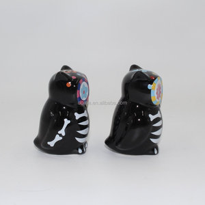 Nero Hallowmas gufo sale e pepe shaker <span class=keywords><strong>ceramica</strong></span> - Product Image 5