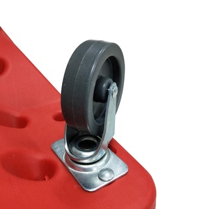 Carrello Meccanico Sottoscocca Rosso con Ruote - Product Image 6