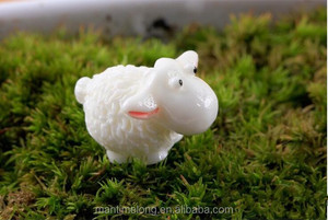 Pareja oveja blanca decoración <span class=keywords><strong>de</strong></span> jardín animales oveja - Product Image 3