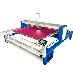 Computerized Single Needle Bed Cover Sheet Making Machine with Head Move