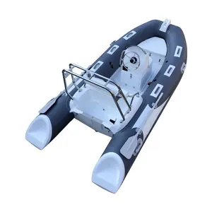 CE Novel Item PVC Rigid Inflatable Fiberglass Rib 390 Boat USA