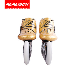 Chất lượng hàng đầu siêu nhẹ chuyên nghiệp 3*110mm sợi carbon tốc độ Inline Skate - Product Image 4