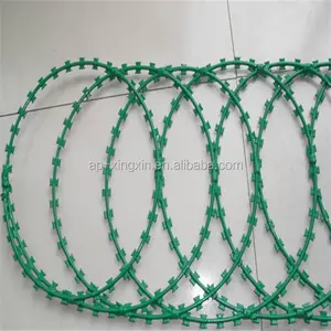 low price concertina plastic razor barbed wire