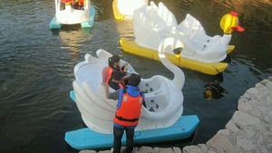 Vente flash : Bateaux à pédales Flamingo pour deux enfants, pour excursions aquatiques - Product Image 5