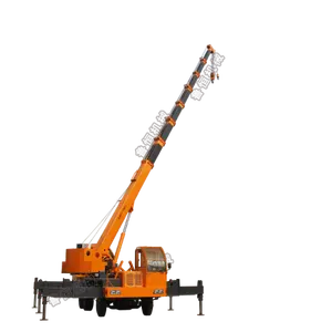 New mobile 8 ton hydraulic arm crane telescopic boom truck mounted crane price 24m / 3.5t good quality