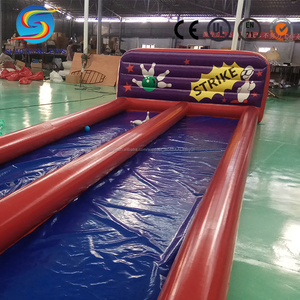 Gigante/Mini PVC inflable Bowling set con inflable <span class=keywords><strong>bolos</strong></span> carril divertido balanceo bola juego buen <span class=keywords><strong>precio</strong></span> - Product Image 2