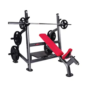 Machine de musculation professionnelle Leekon <span class=keywords><strong>banc</strong></span> incliné presse équipement de gymnastique <span class=keywords><strong>banc</strong></span> réglable en pente commerciale - Product Image 1