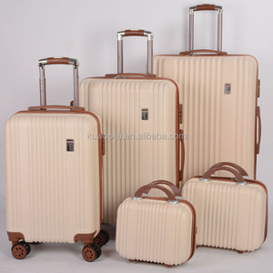 5 pièces ensemble dur Spinner bagages sac de voyage Tsa serrure ABS PC plastique 3 pièces ensemble chariot étui à bagages - Product Image 3