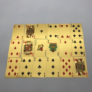 การพิมพ์แบบกำหนดเองเล่นไพ่โป๊กเกอร์กับโลหะเสร็จแล้ว - Product Image 2