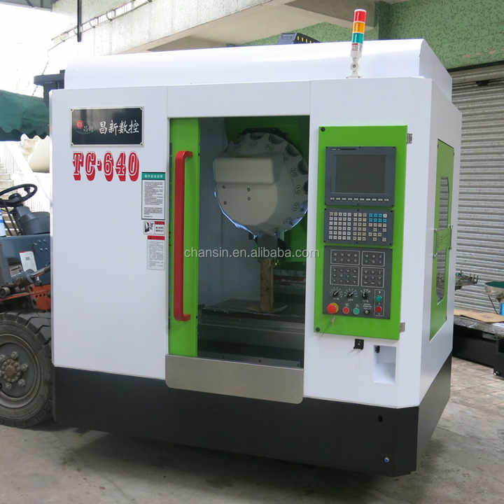 Mesin penggilingan CNC BT30 poros Taiwan dengan pengganti alat otomatis TC-640 pusat mesin tap bor vertikal CNC