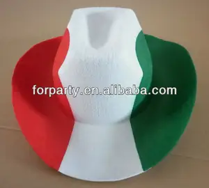 Topi Pesta Koboi Bendera Italia CG-H0334