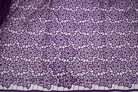 Tissu de Dentelle Cordon Africain Violet 2016 Tissu de Dubaï Dentelle Guipure HY0294