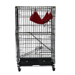 Ucuz büyük kedi kınamak kafesleri muhafazaları/kedi gösterisi kafesleri satış ucuz MHC003 - Product Image 2