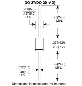 SR520 SR540 SR560 SR580 SR5100 5A CHỈNH LƯU Điốt - Product Image 3