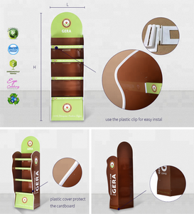 Siêu thị giấy sàn giá cho Cà Phê Trà Túi hiển thị tùy chỉnh đứng đó là dễ dàng tự làm lắp ráp điểm của bán tông hiển thị - Product Image 4