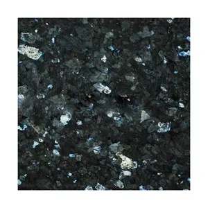 Natürlicher Labradorit Lemurian Blue Granit Dunkelblauer Smaragd Pearl Granit