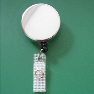 Retrait rétractable <span class=keywords><strong>yoyo</strong></span> <span class=keywords><strong>Ski</strong></span> Pass Porte-carte d'identité en alliage de zinc Bobine de badge rétractable avec sangle en vinyle - Product Image 6