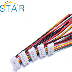 <span class=keywords><strong>2</strong></span> <span class=keywords><strong>3</strong></span> 4 5 Pin JST Female Plug terminal Housing konektor Listrik Wire Harness 1571 26AWG 105mm - Product Image 1