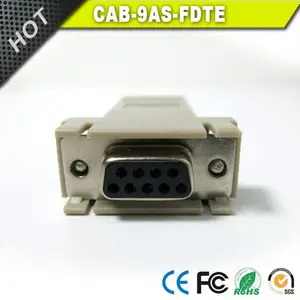 Cisc0 DB9 Perempuan untuk RJ45 Wanita Serial Modular Adaptor Terminal-74-0495-01